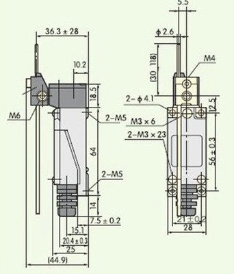 MONJEU行程開關(guān)限位開關(guān)ME-8107/TZ-8107 220V-開關(guān)-MONJEU行程開關(guān)限位開關(guān)ME-8107/TZ-8107 220V-上海浦勝五金交電